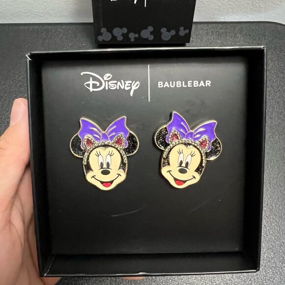 Disney baublebar earrings Minnie Mouse Cat ears Halloween - Picture 3 of 4